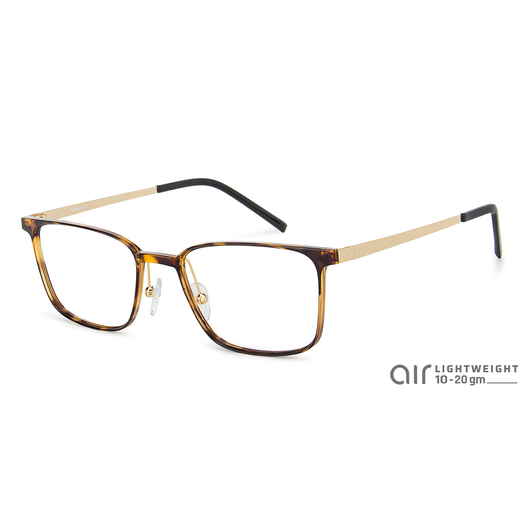 Lenskart Air Online Tortoise Full Rim Rectangle left side