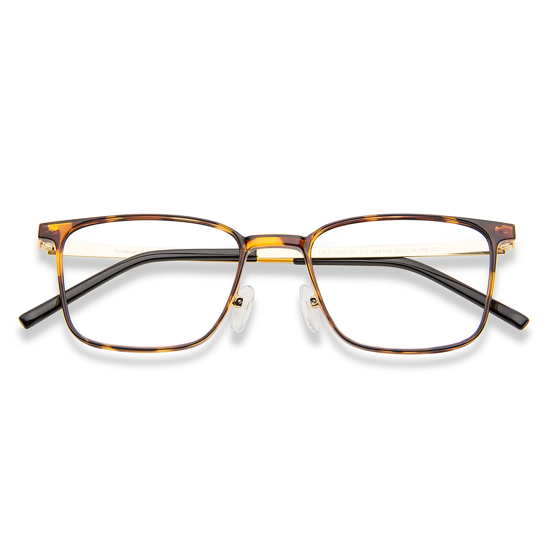 Lenskart Air Online Tortoise Full Rim Rectangle left side