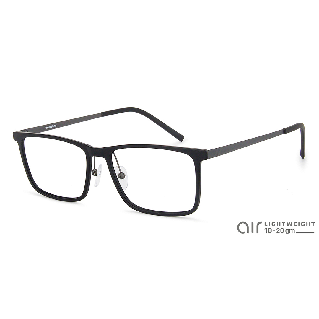 Lenskart Air Online Black Full Rim Rectangle right side