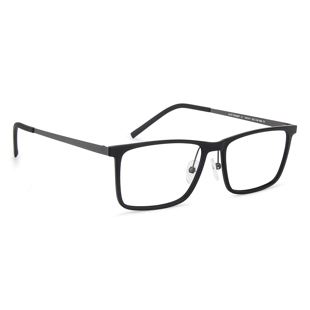 Lenskart Air Online Black Full Rim Rectangle left side