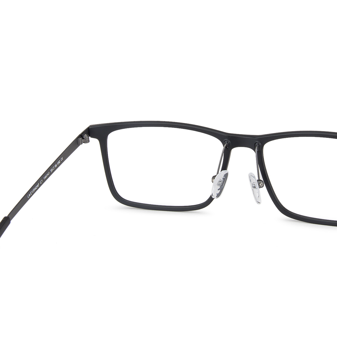 Lenskart Air Online Black Full Rim Rectangle left side