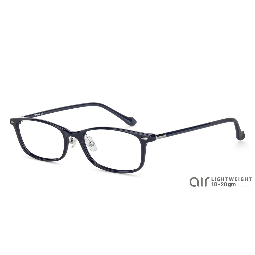 Lenskart Air Online Sky Blue Full Rim Rectangle right side