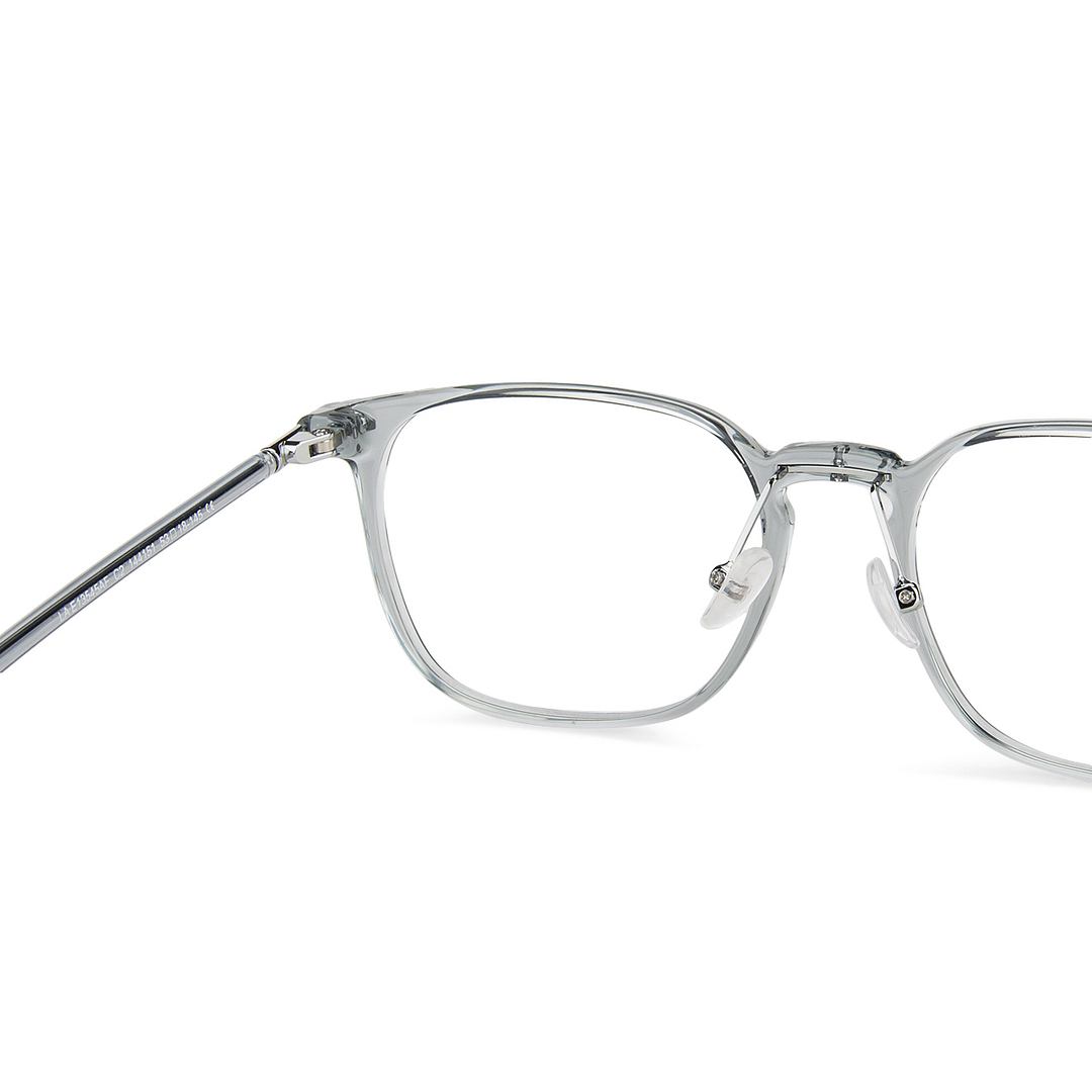 Lenskart Air Online Gray Transparent Full Rim Square left side