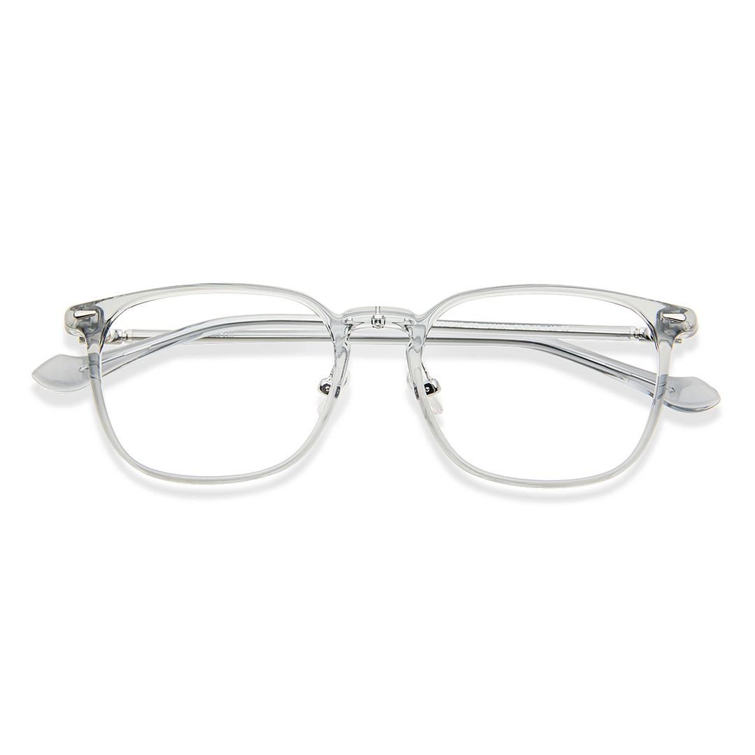 Lenskart Air Online Gray Transparent Full Rim Square right side