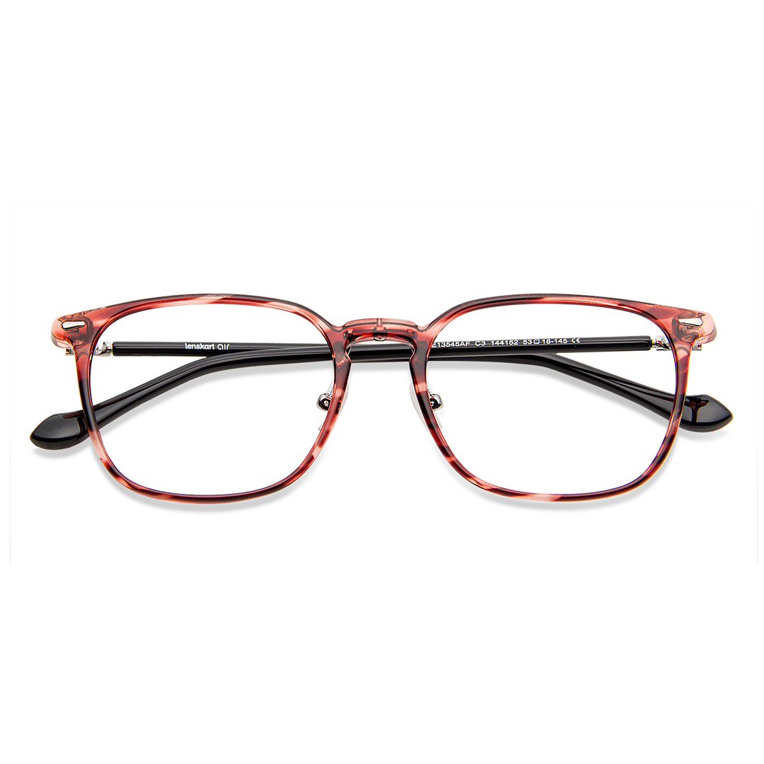 Lenskart Air Online Tortoise Full Rim Square right side