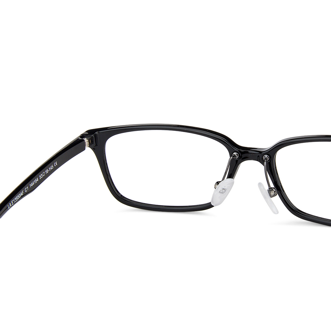 Lenskart Air Online Black Full Rim Rectangle left side