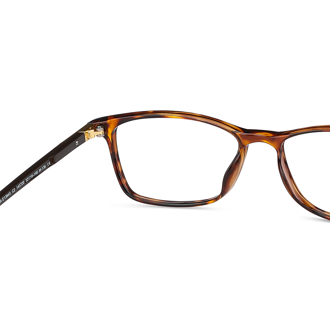 Lenskart Air Online Light Brown Full Rim Rectangle right side