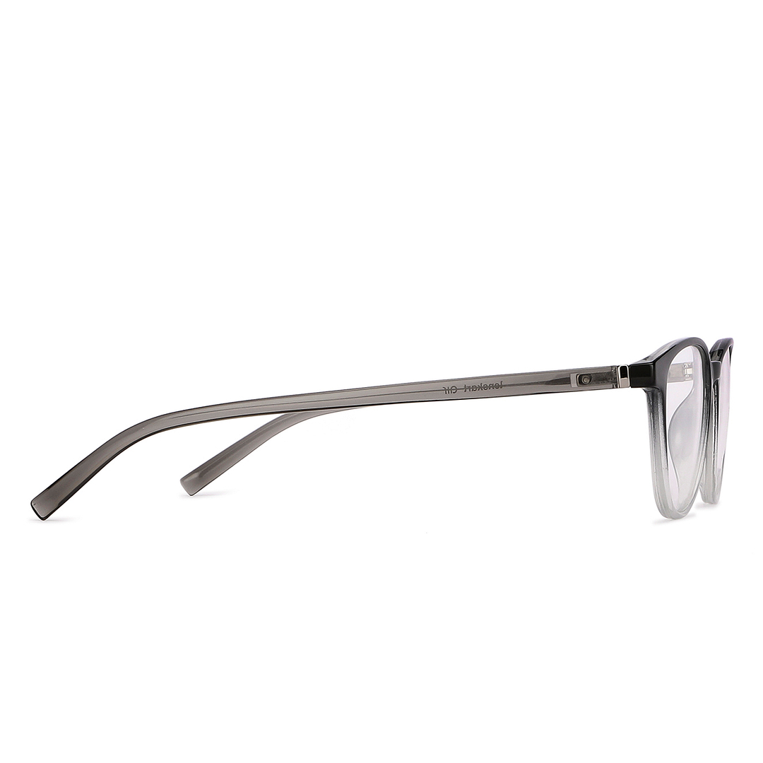 Lenskart Air Online Black Transparent Full Rim Cat Eye left side