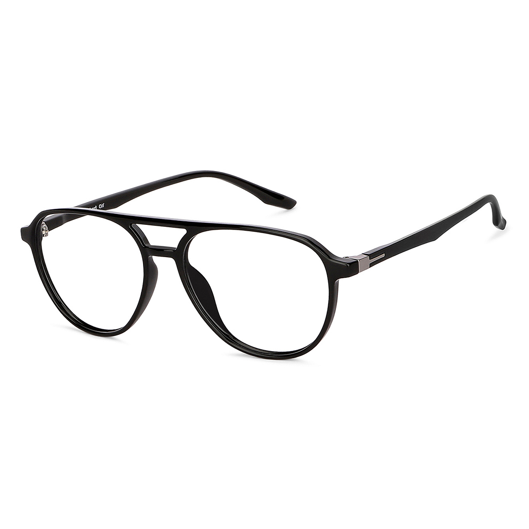 Lenskart Air Online Black Full Rim Aviator right side