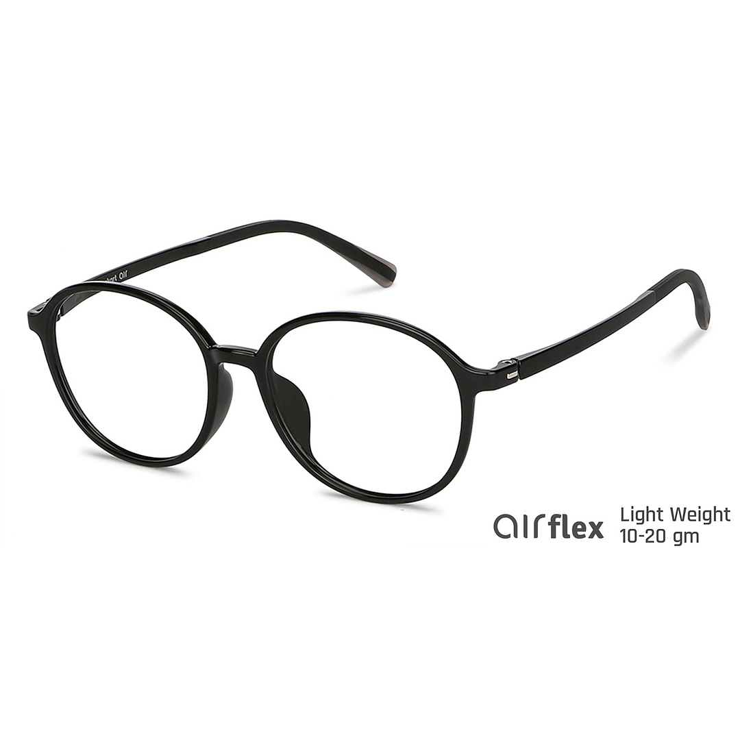 Lenskart Air Online Black Full Rim Round right side