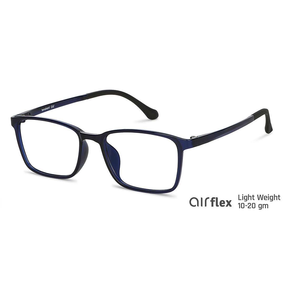Lenskart Air Online Navy Blue Full Rim Rectangle right side