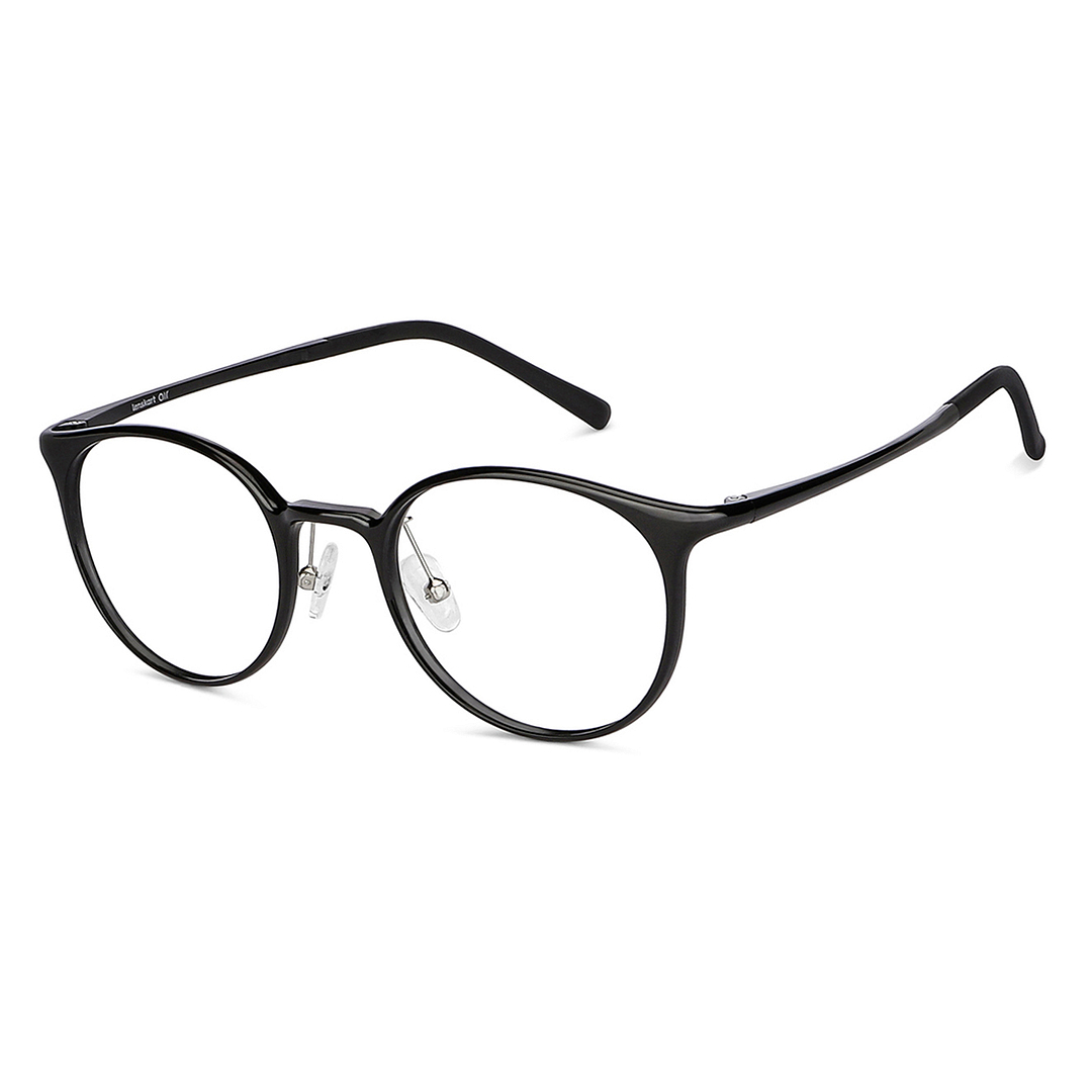 Lenskart Air Online Black Full Rim Round right side