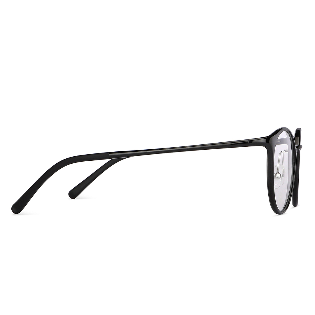Lenskart Air Online Black Full Rim Round left side
