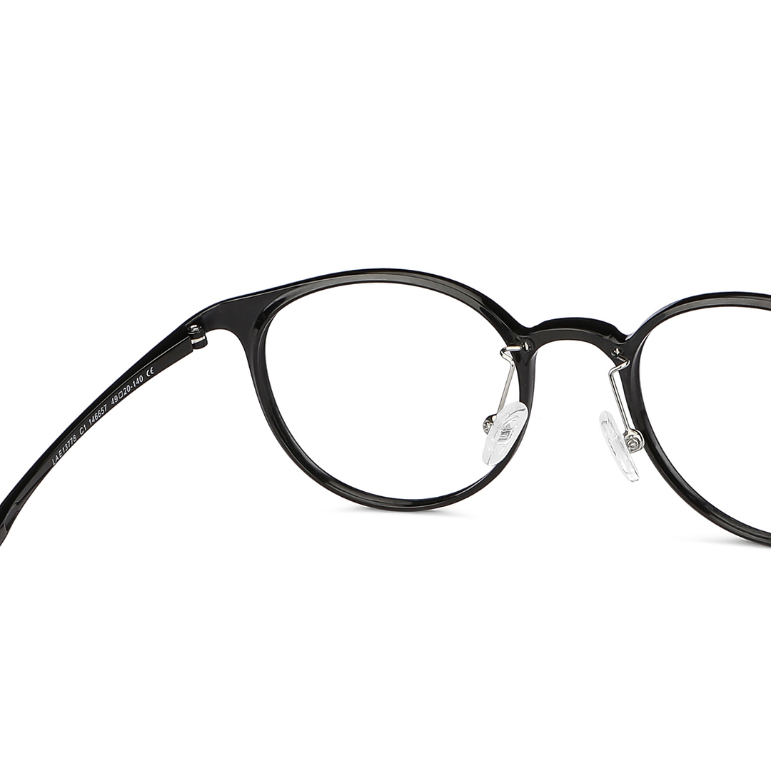 Lenskart Air Online Black Full Rim Round right side
