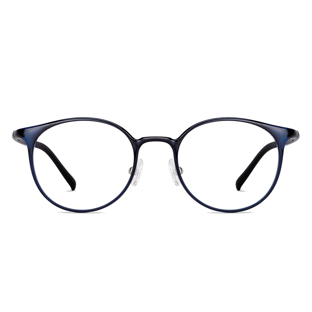 Lenskart Air Online Sky Blue Full Rim Round right side
