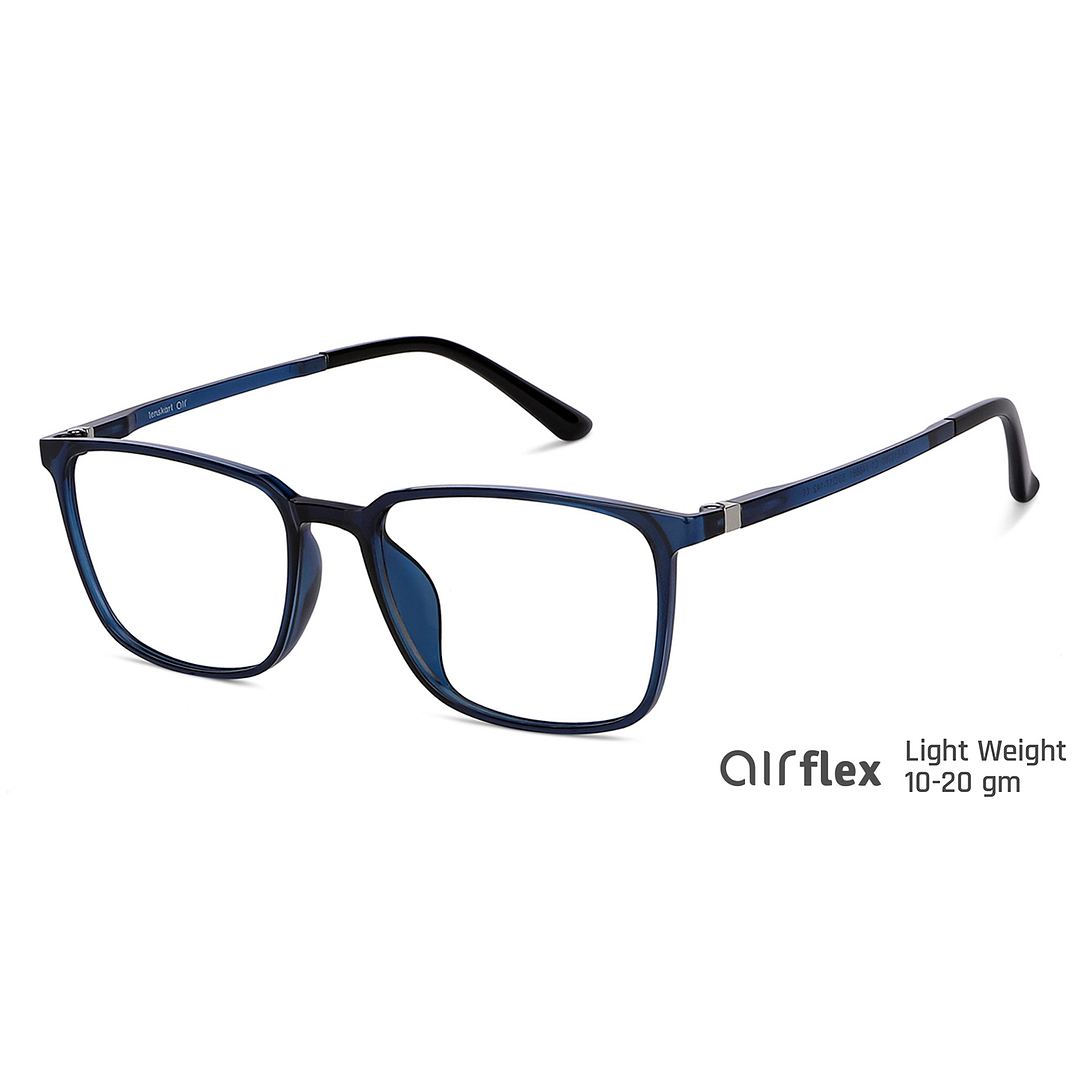 Lenskart Air Online Sky Blue Full Rim Square right side