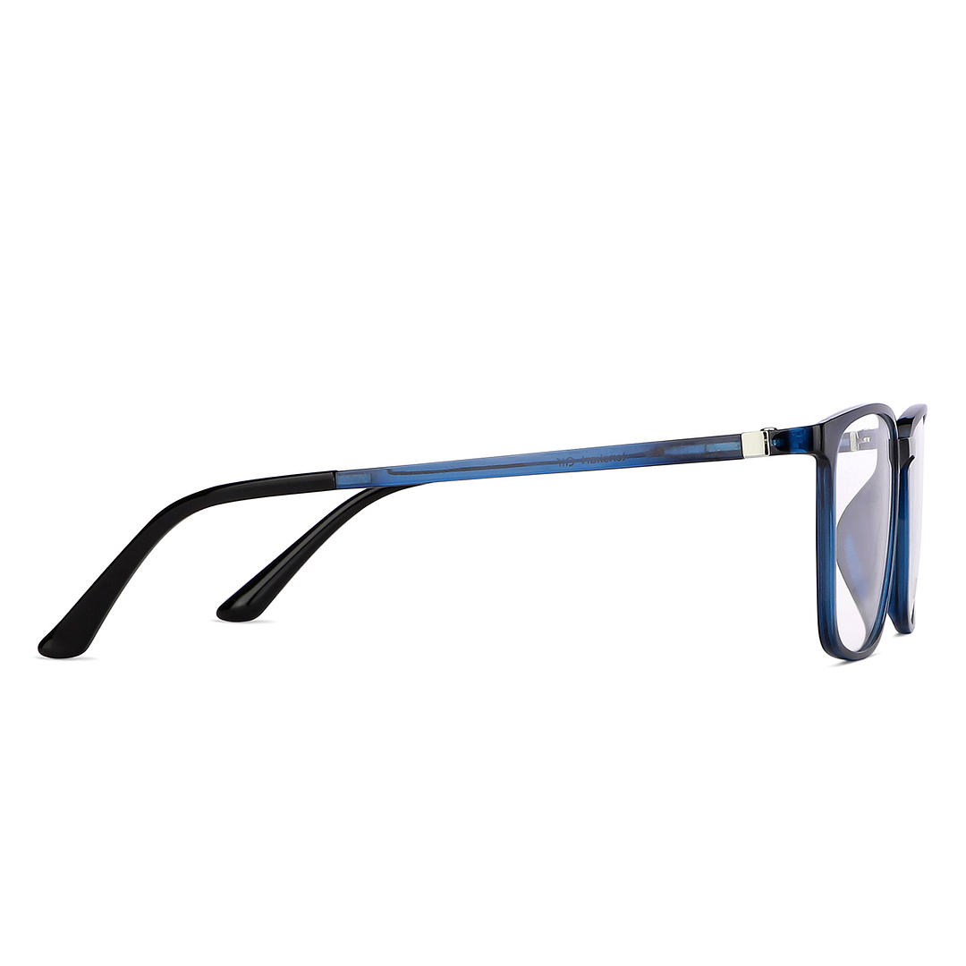 Lenskart Air Online Sky Blue Full Rim Square left side