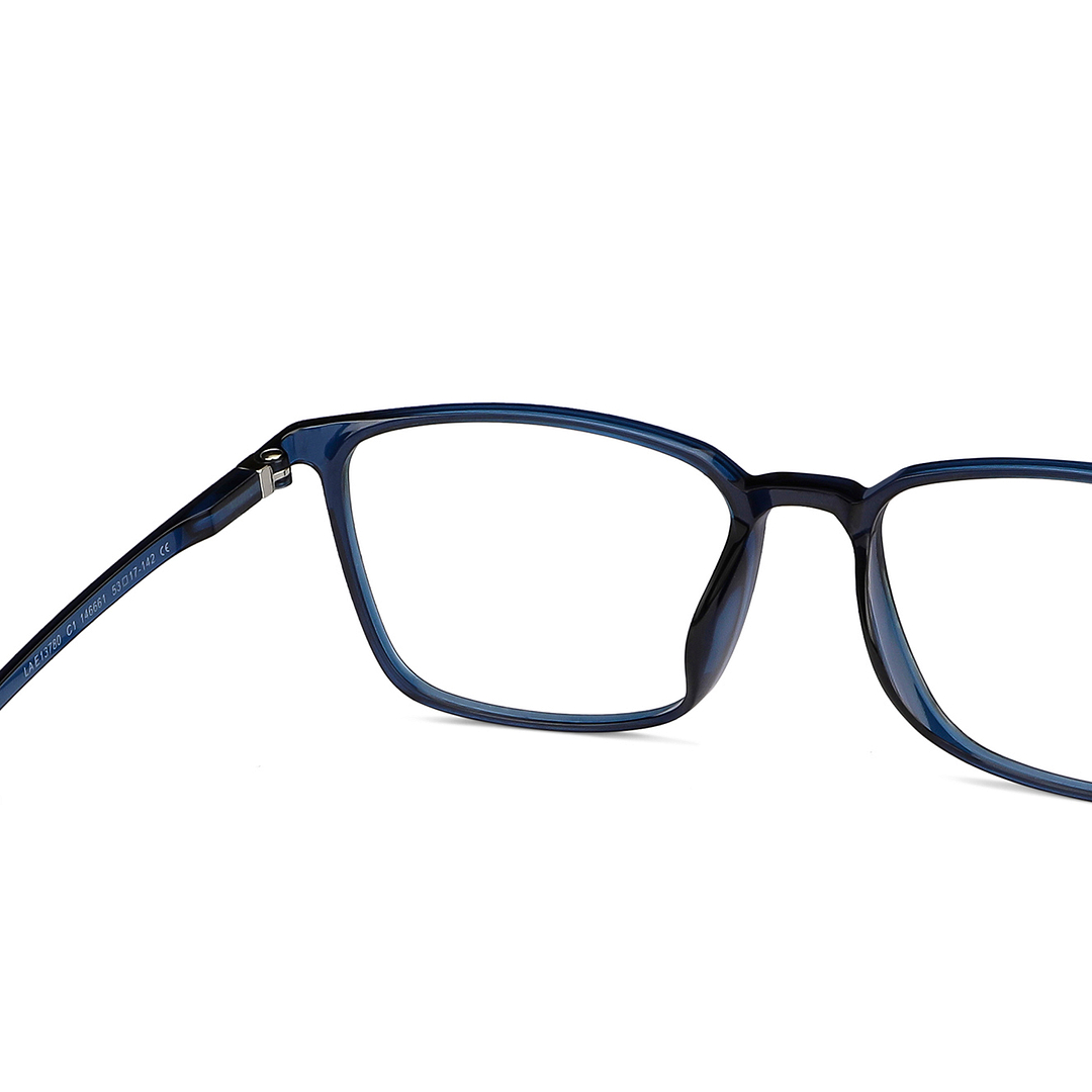 Lenskart Air Online Sky Blue Full Rim Square right side