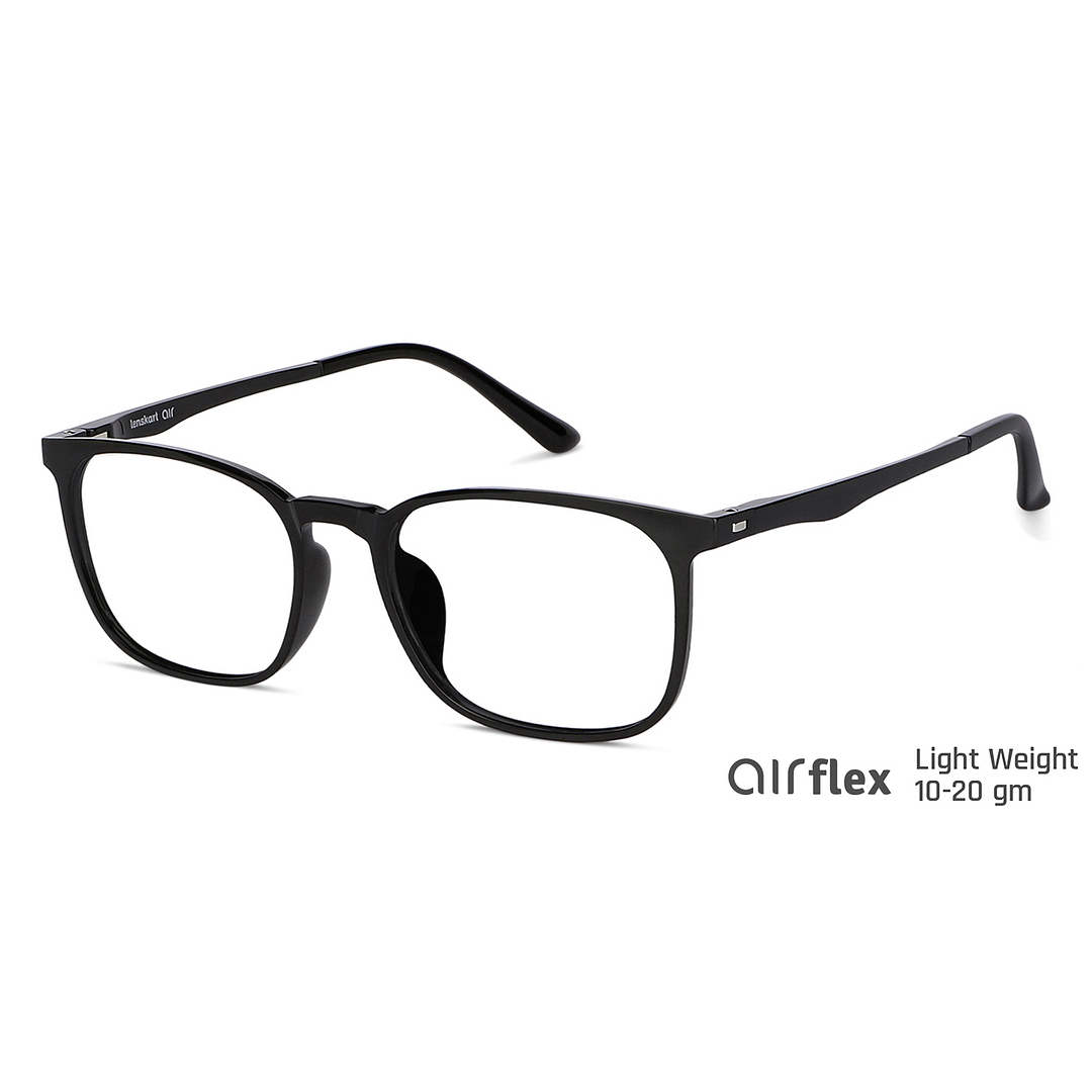 Lenskart Air Online Black Full Rim Square right side