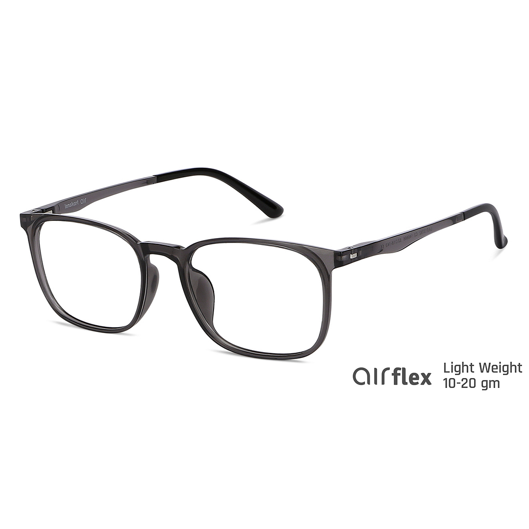 Lenskart Air Online Light Gray Full Rim Square right side