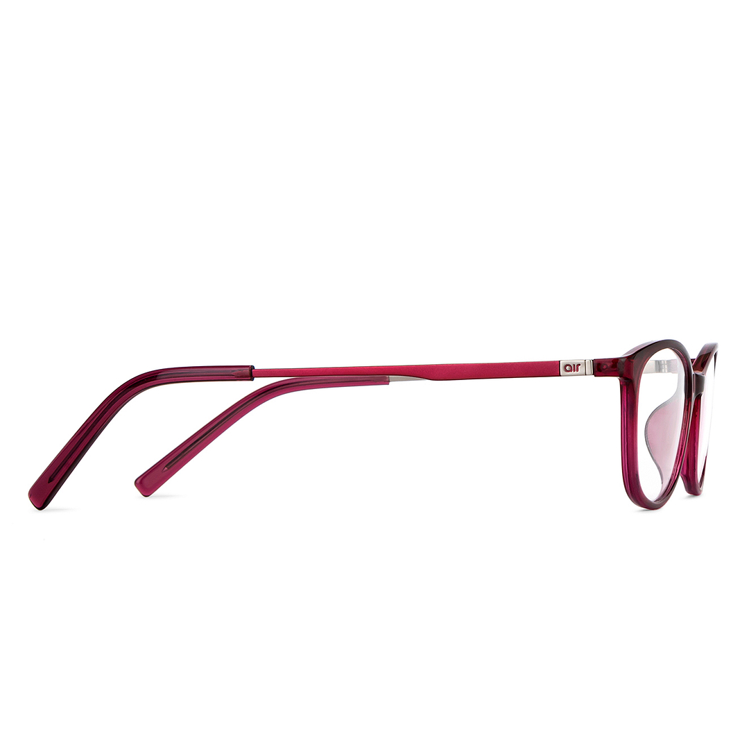 Lenskart Air Online Purple Full Rim Cat Eye right side
