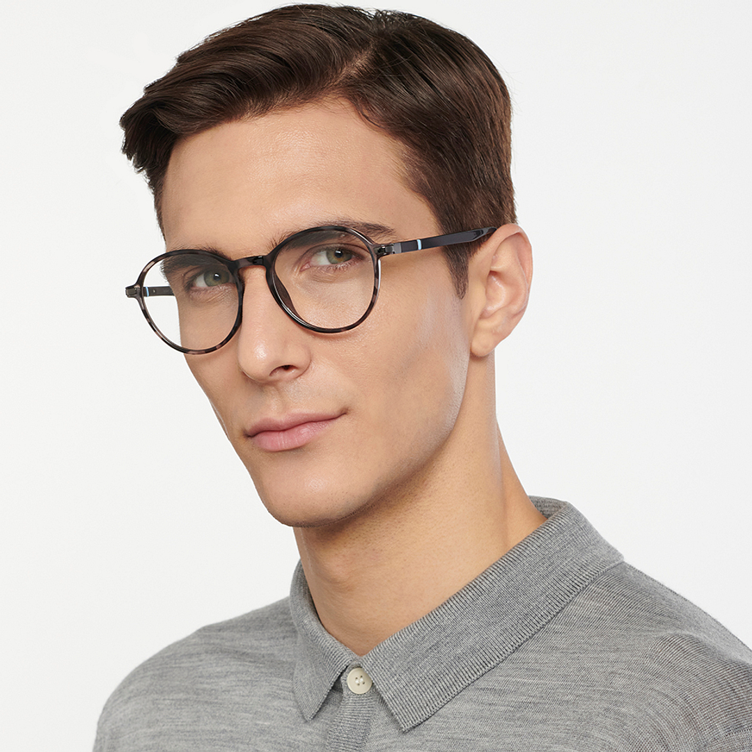 Lenskart Air Online Black Full Rim Round right side