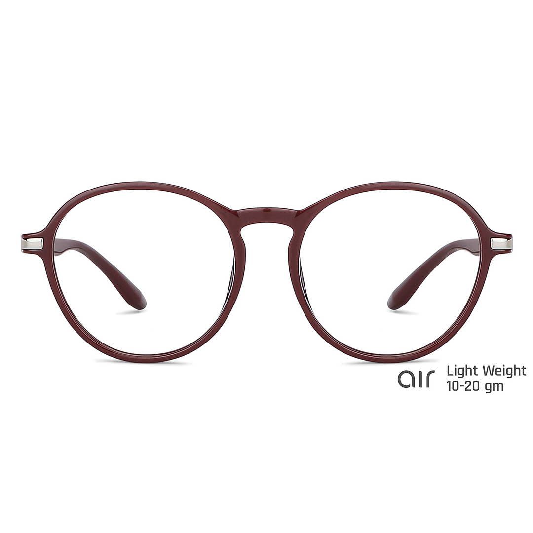 Lenskart Air Online Red Full Rim Round right side