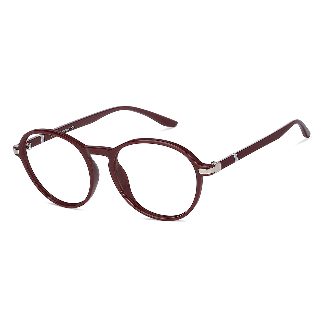 Lenskart Air Online Red Full Rim Round right side