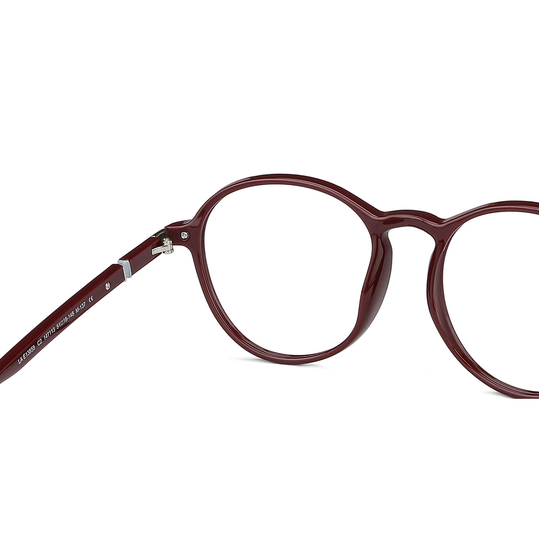 Lenskart Air Online Red Full Rim Round right side