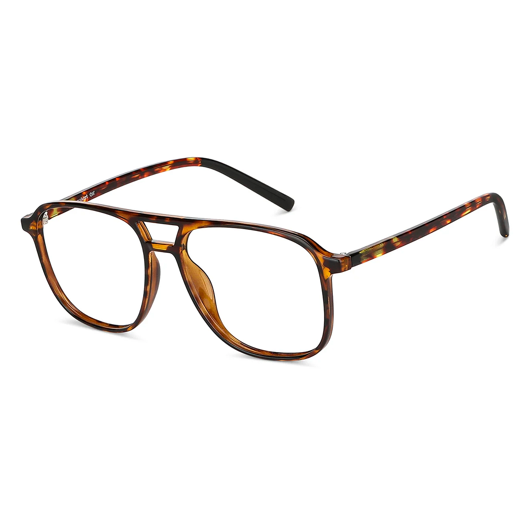 Lenskart Air Online Light Brown Full Rim Square right side