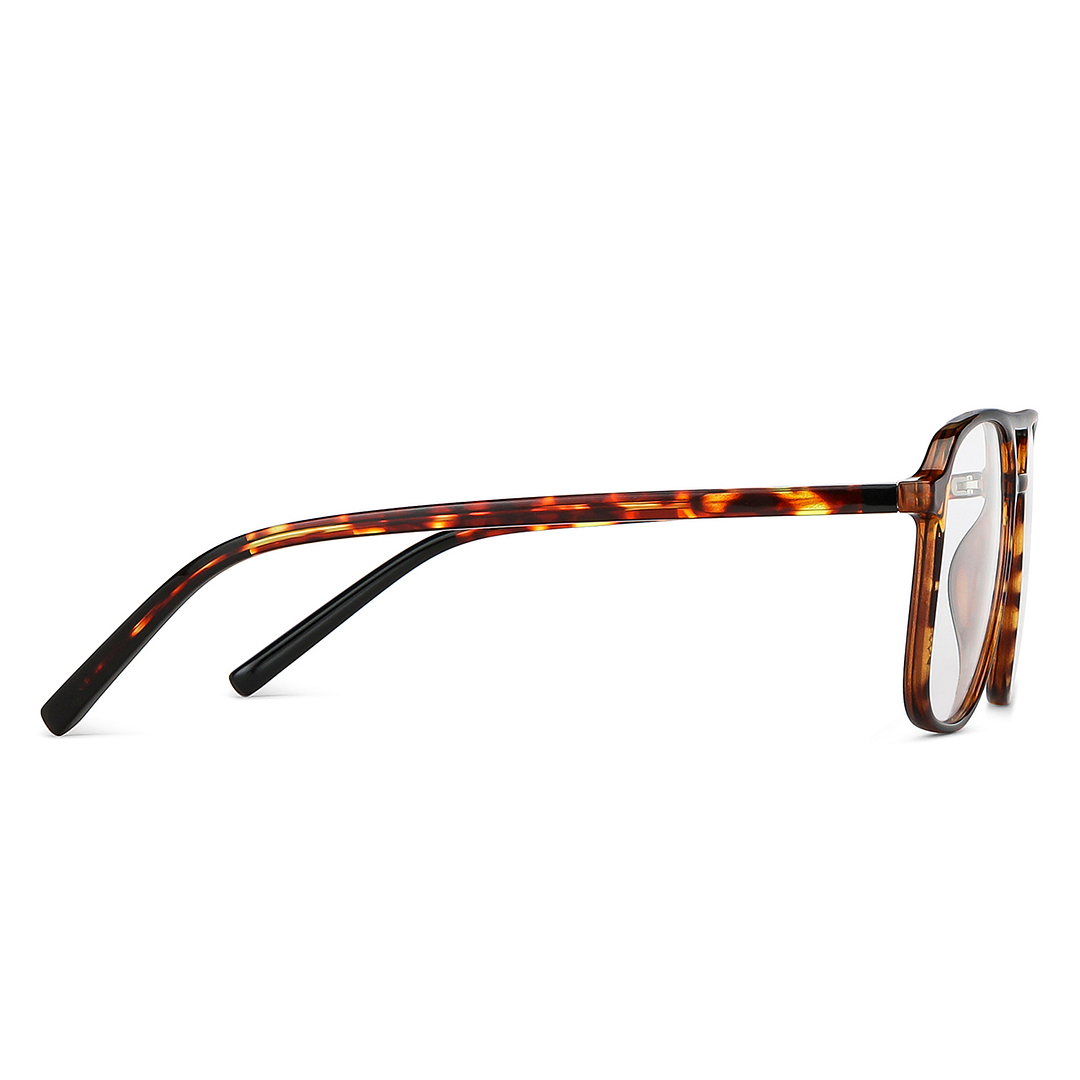 Lenskart Air Online Light Brown Full Rim Square left side