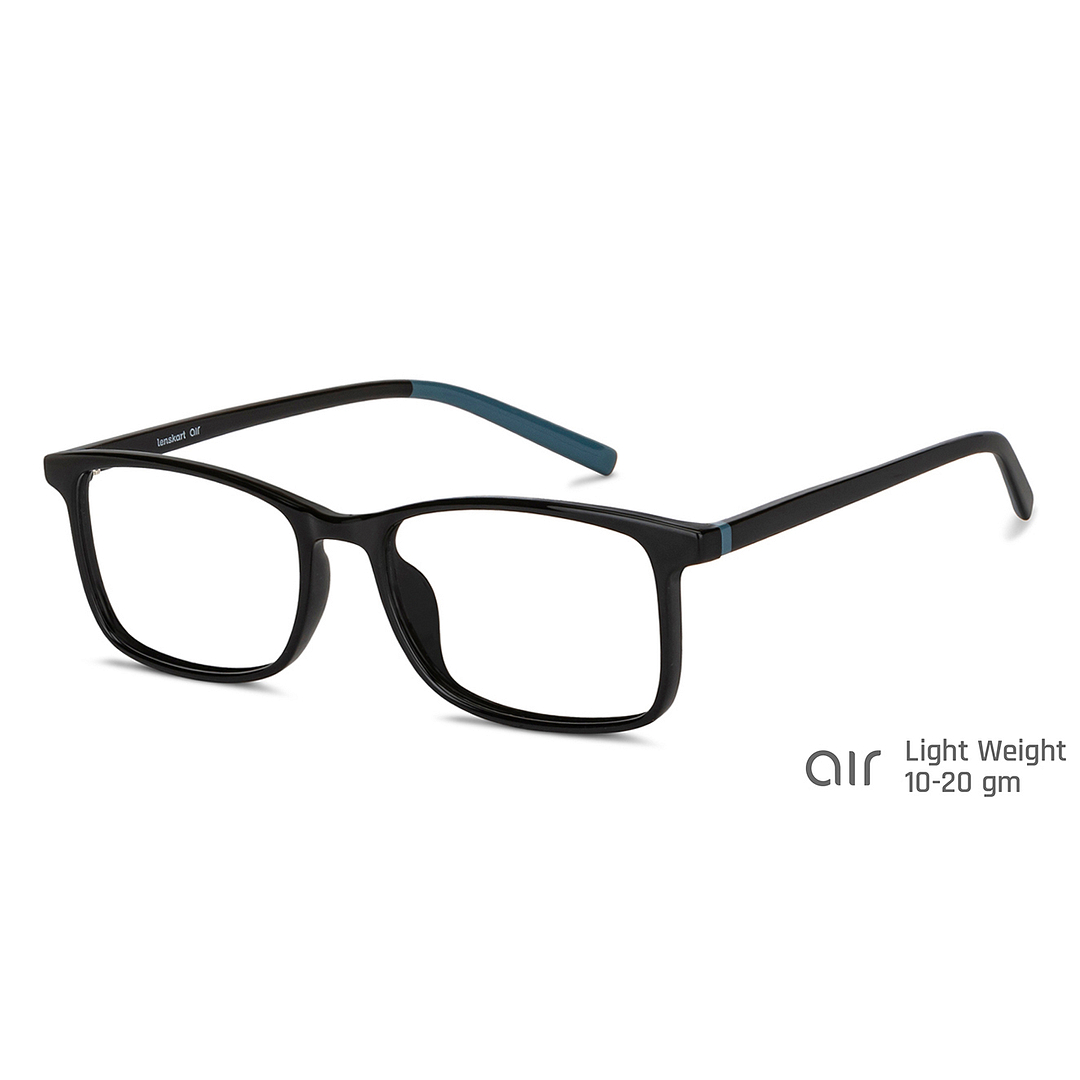 Lenskart Air Online Black Full Rim Rectangle right side