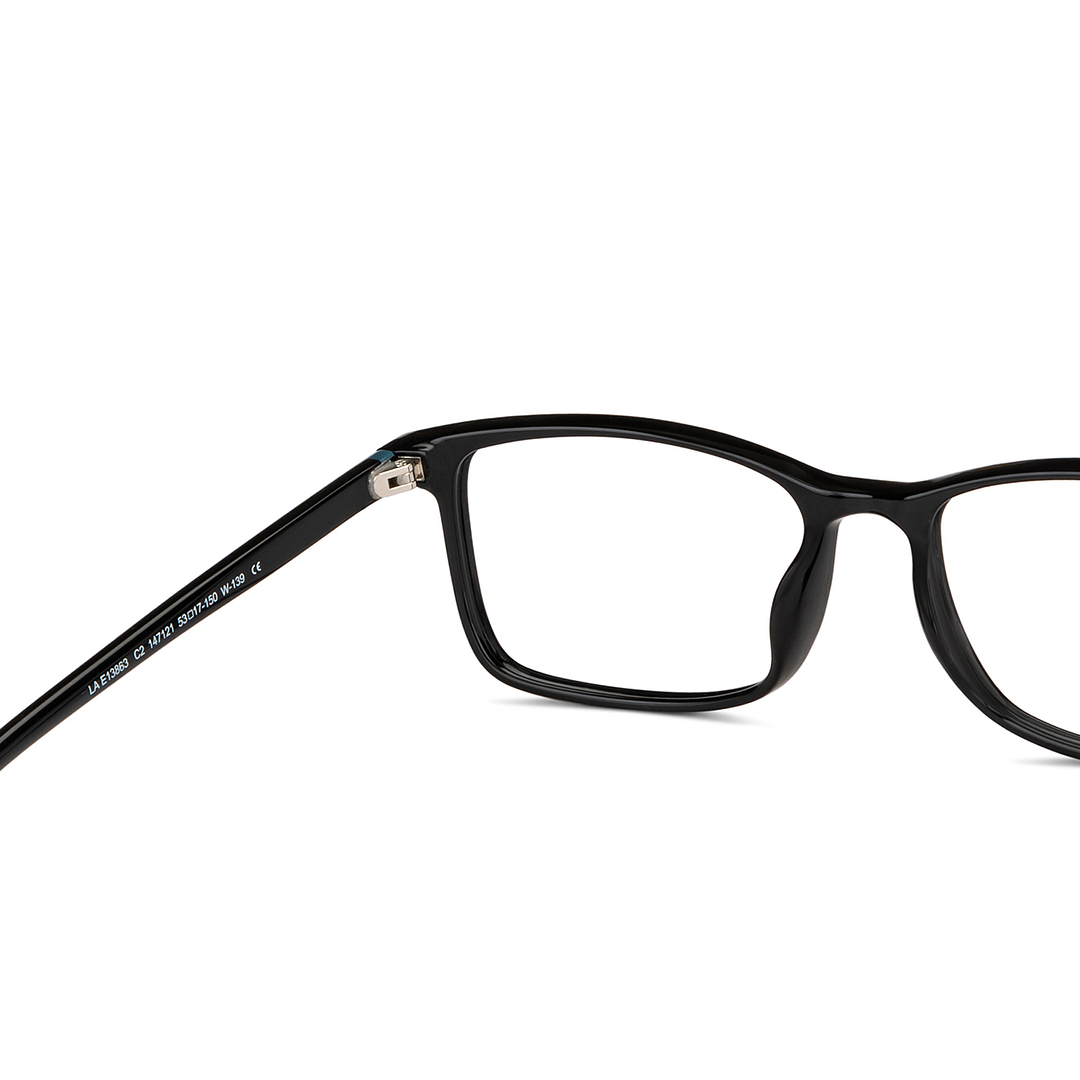 Lenskart Air Online Black Full Rim Rectangle right side
