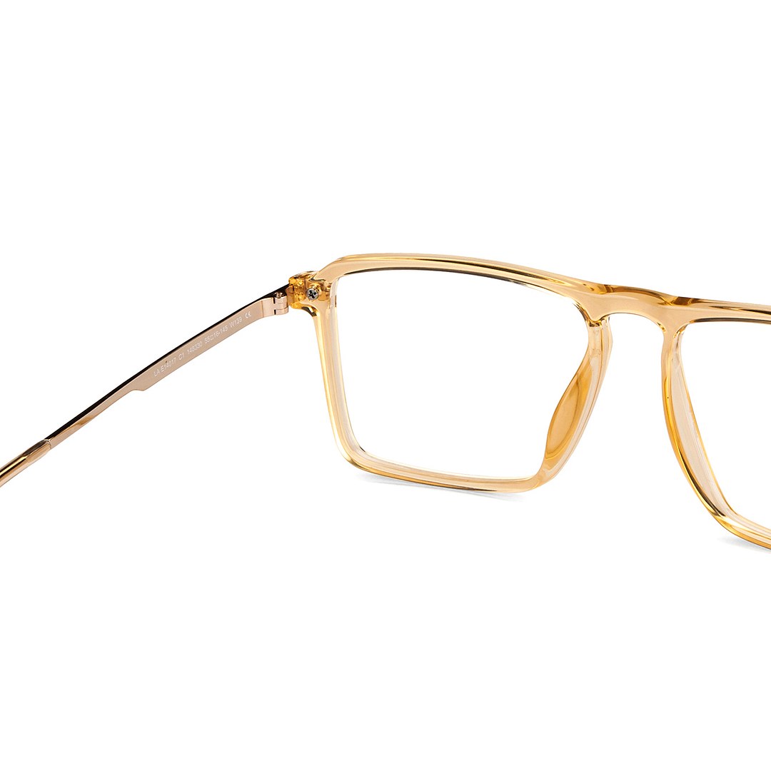 Lenskart Air Online Brown Transparent Full Rim Rectangle right side