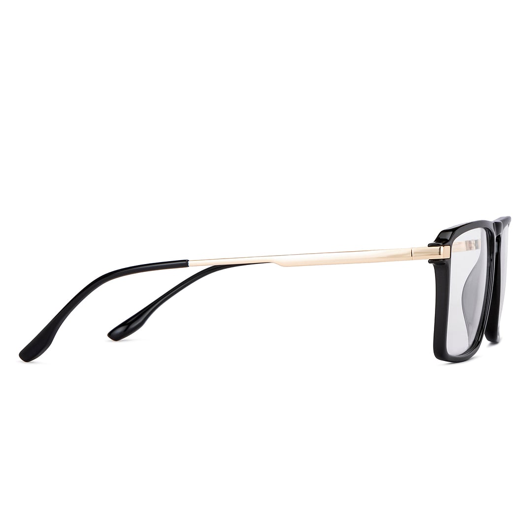 Lenskart Air Black Full Rim Rectangle left side