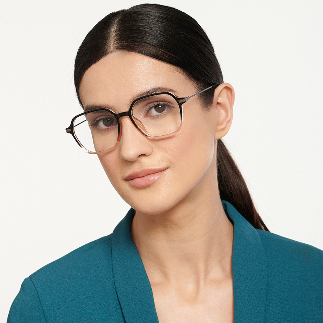 Lenskart Air Online Black Full Rim Geometric right side