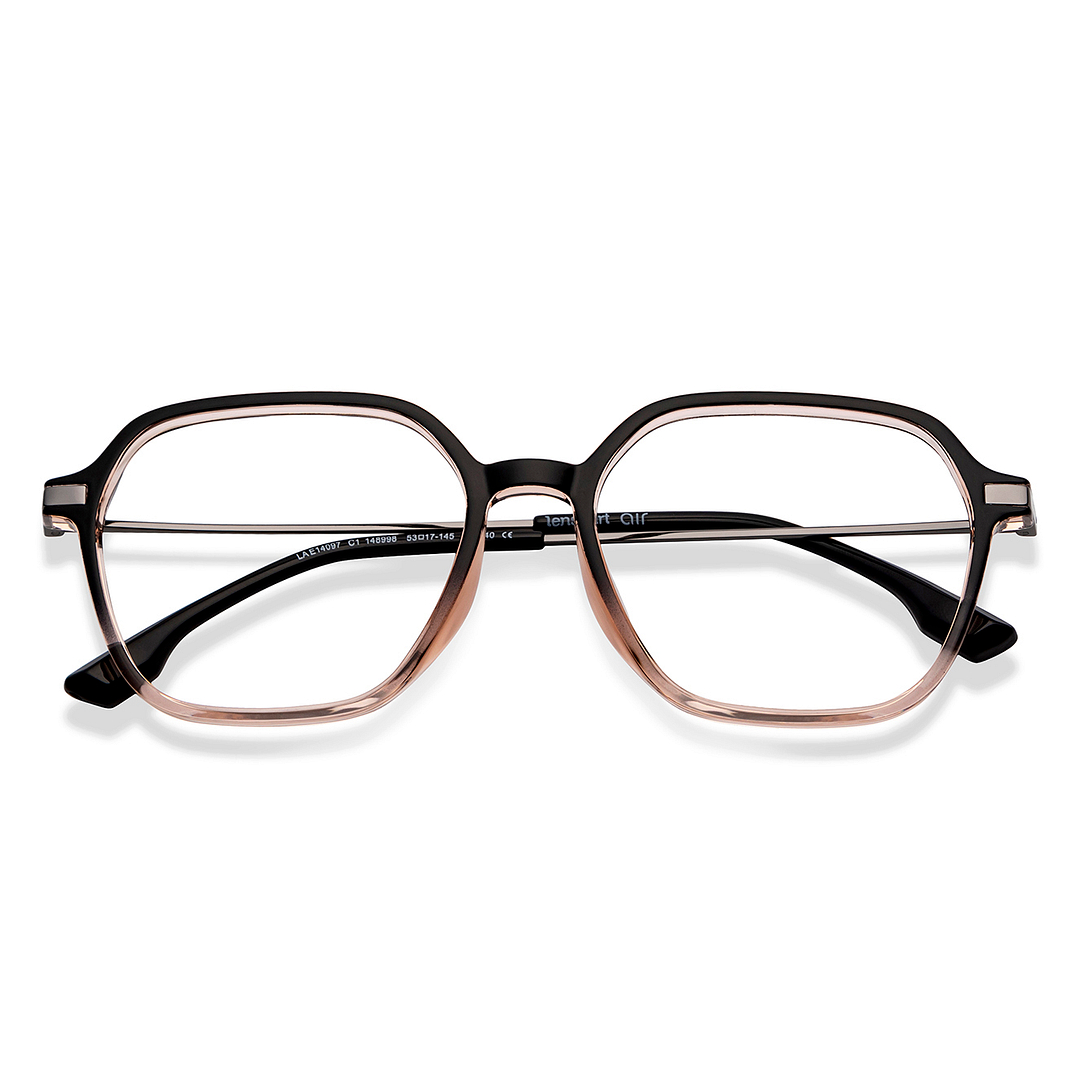 Lenskart Air Online Black Full Rim Geometric left side