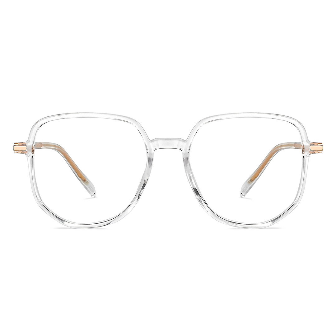 Lenskart Air Online Crystal Transparent Full Rim Round right side
