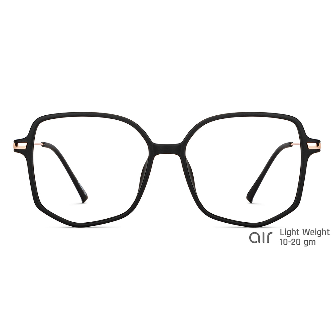 Lenskart Air Online Black Full Rim Geometric right side