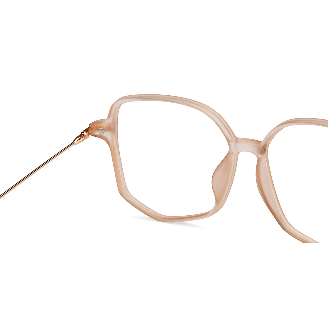 Lenskart Air Online Brown Transparent Full Rim Geometric right side