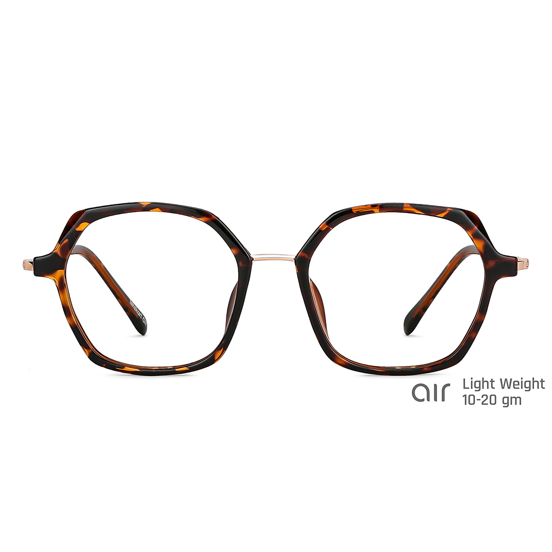 Lenskart Air Online Gold Full Rim Geometric right side
