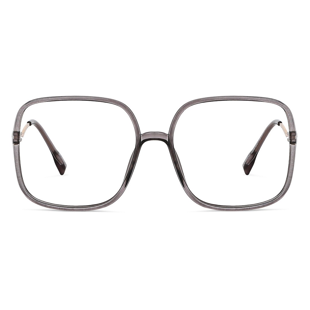 Lenskart Air Online Gray Transparent Full Rim Square right side