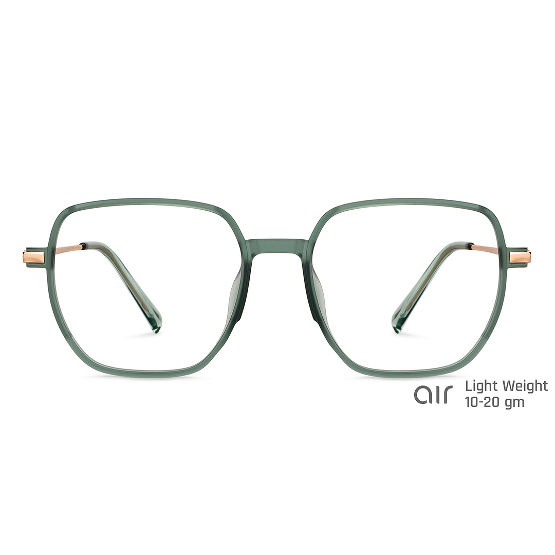 Lenskart Air Online Green Full Rim Square right side
