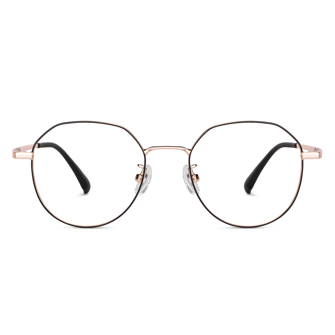 Lenskart Air Online Black Full Rim Round left side