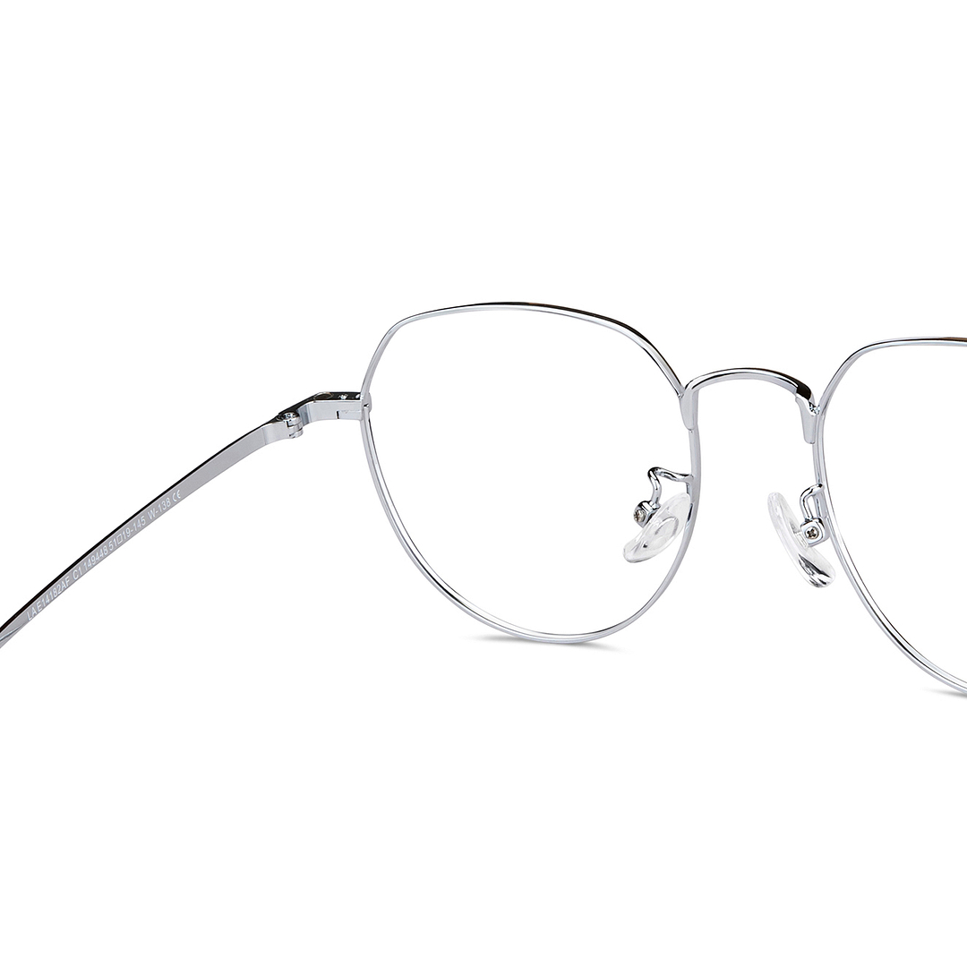 Lenskart Air Online Dark Gunmetal Full Rim Round right side