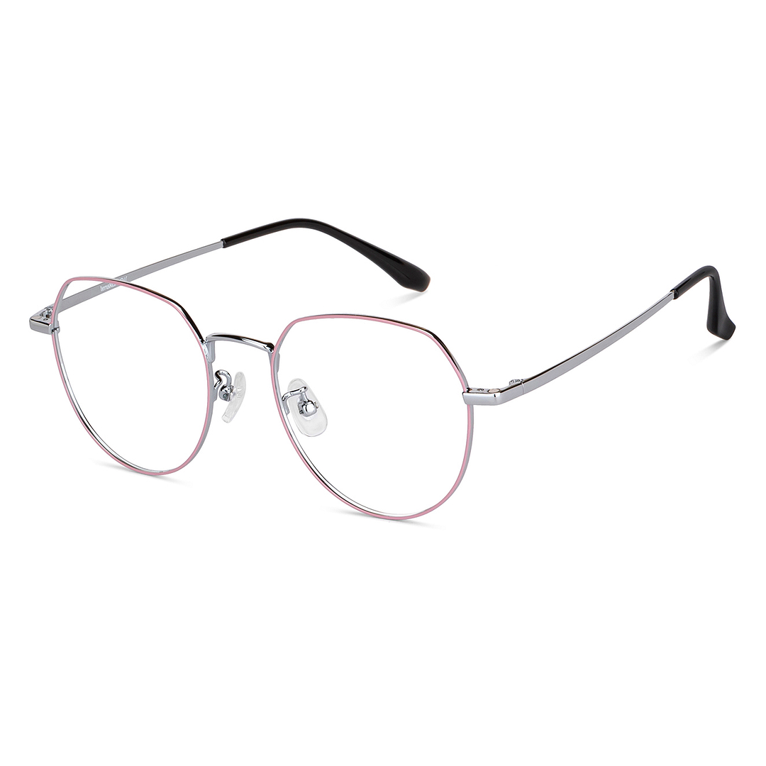 Lenskart Air Online Silver Full Rim Round right side
