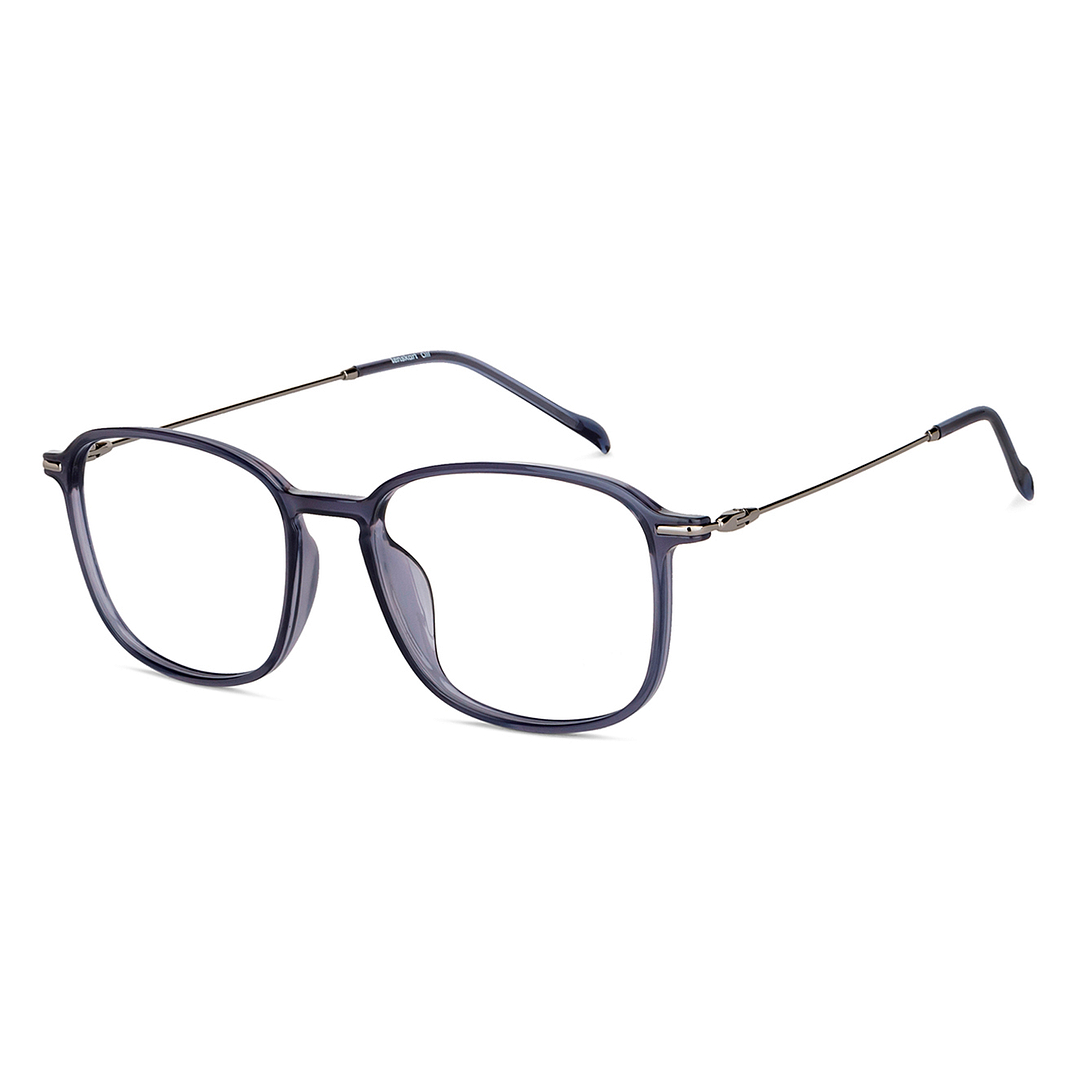 Lenskart Air Online Blue Transparent Full Rim Square right side
