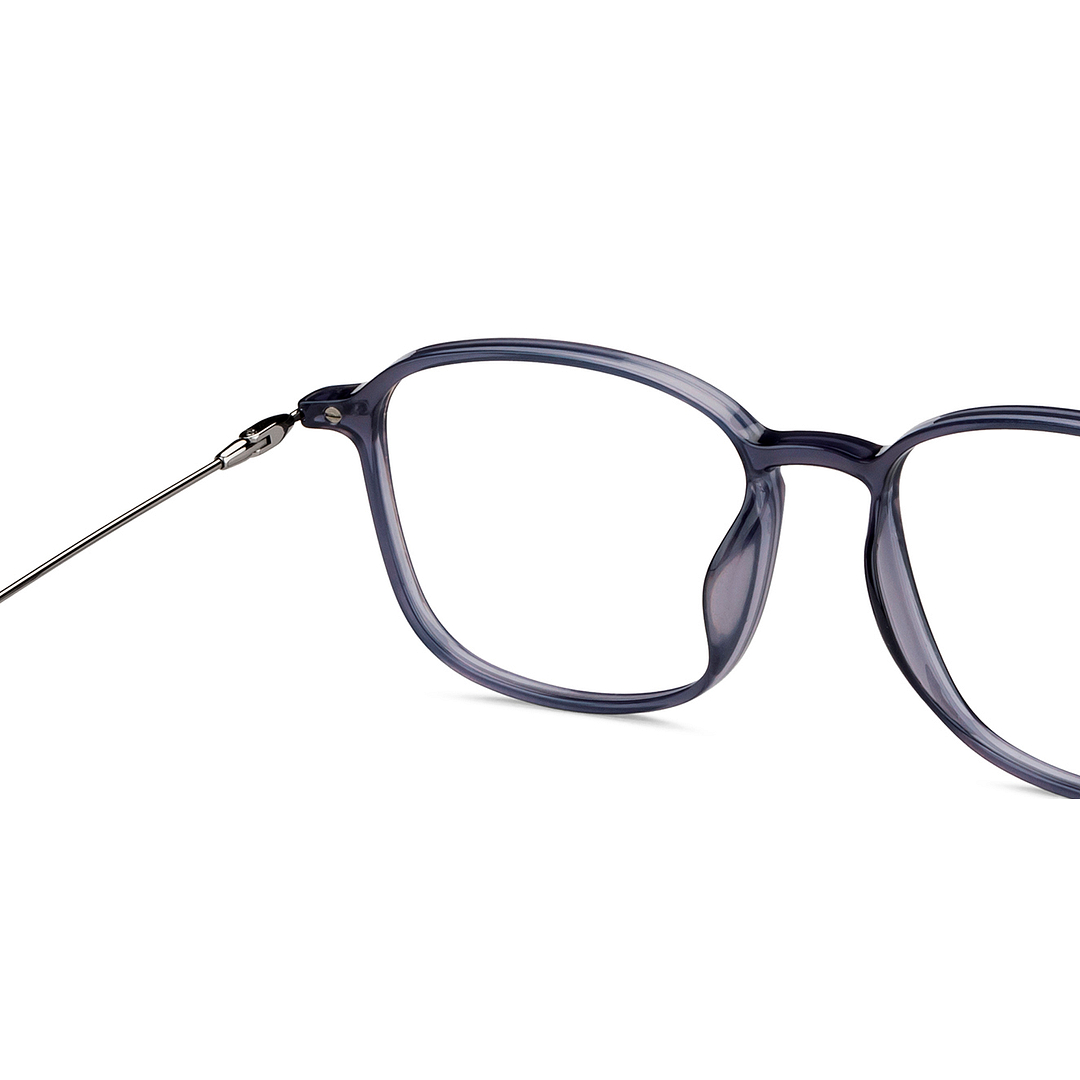 Lenskart Air Online Blue Transparent Full Rim Square right side