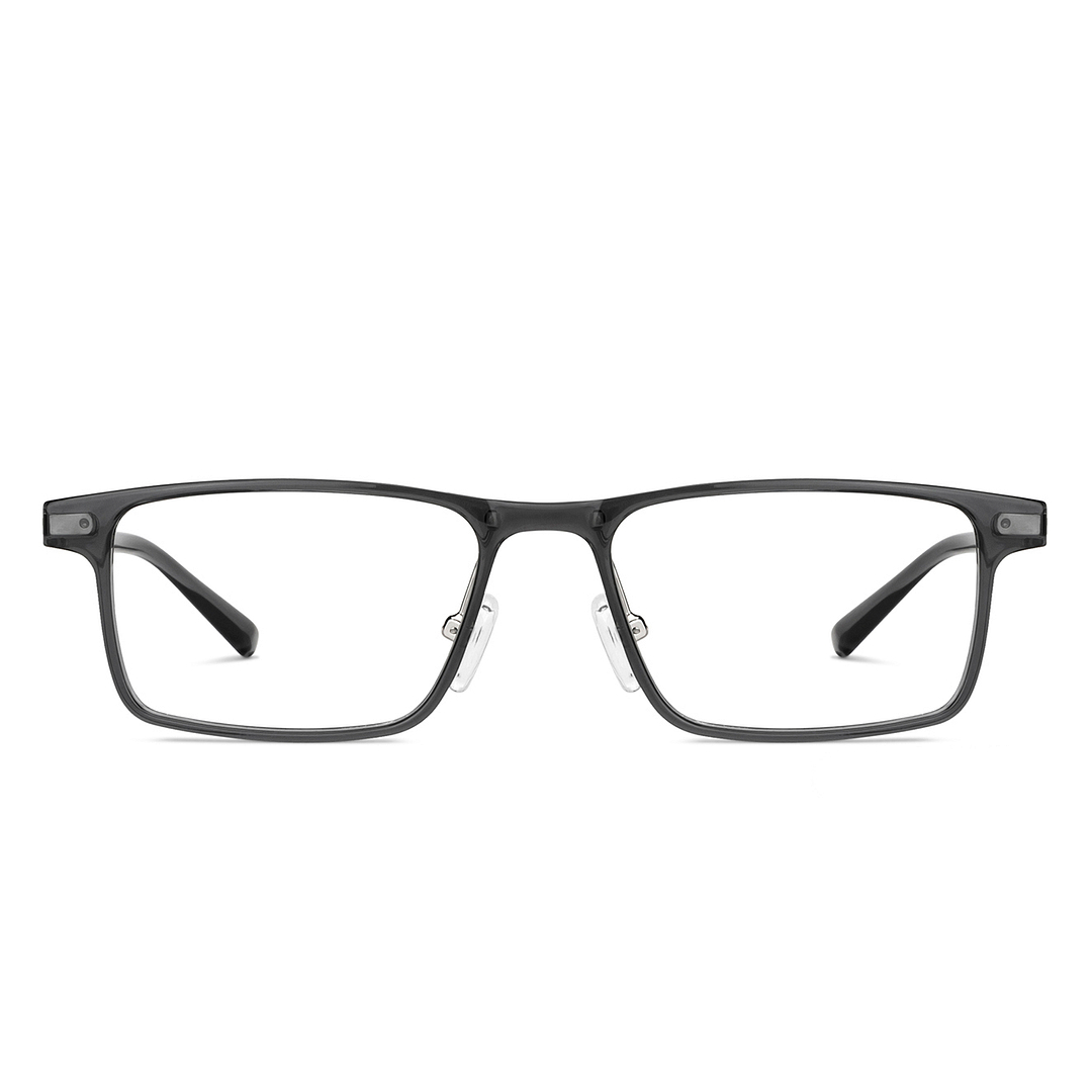 Lenskart Air Online Gray Transparent Full Rim Rectangle left side