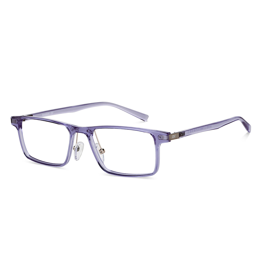 Lenskart Air Online Blue Transparent Full Rim Rectangle right side